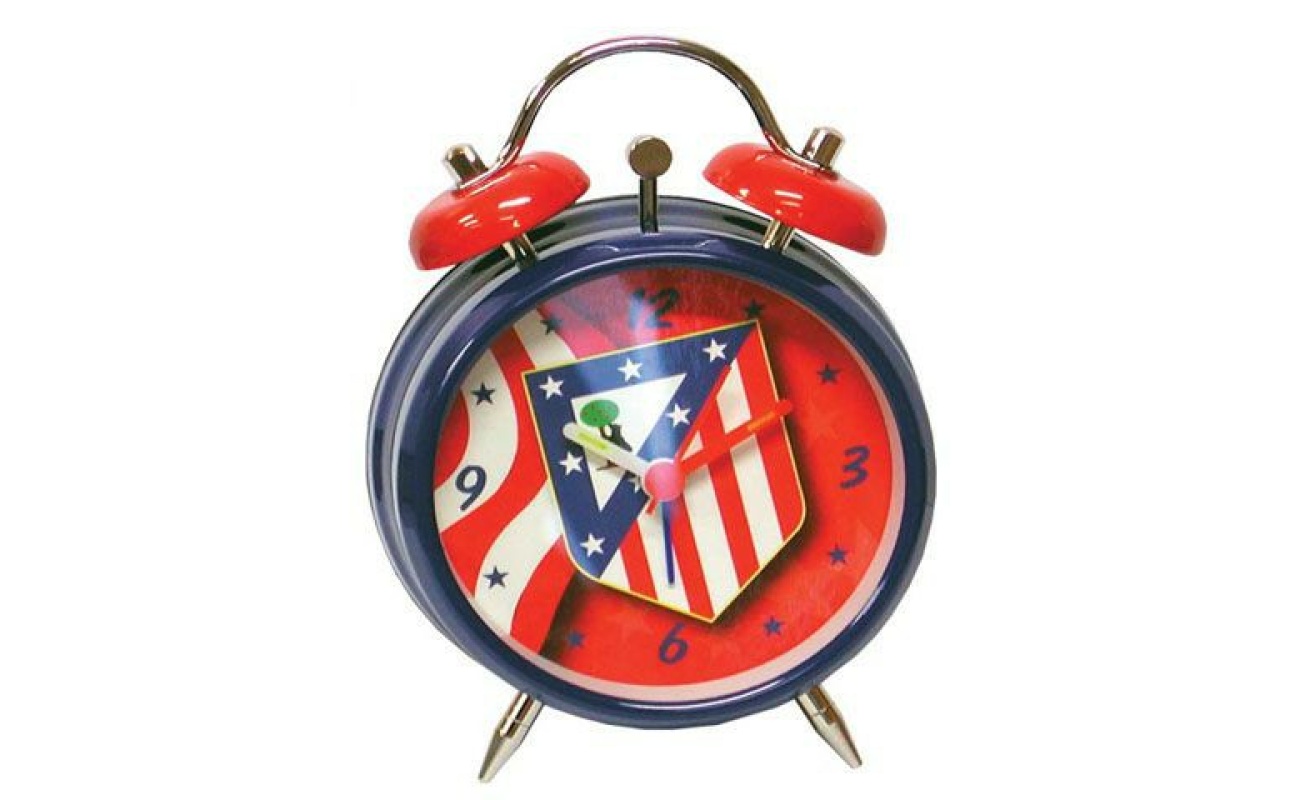Reloj despertador musical Atletico de Madrid