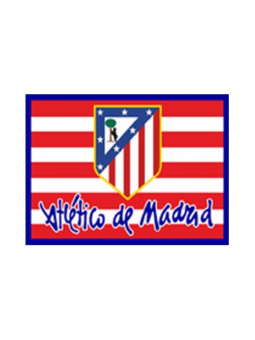 Bandera del Atlético de Madrid Clásica Oficial Grande - Tienda Yo Futbol