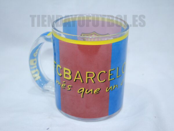 Taza oficial vidrio FC Barcelona