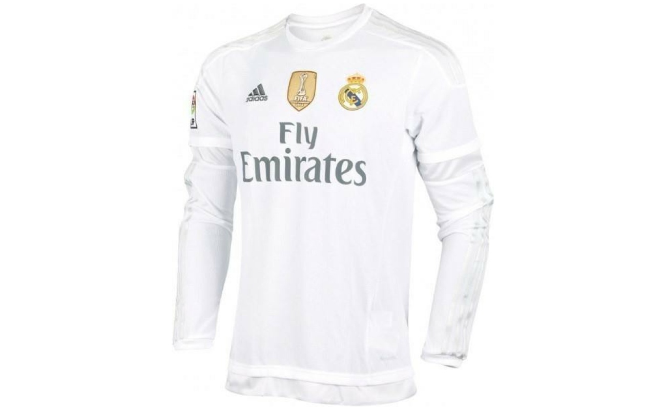 Camiseta 1ª Manga larga 2015-16 Real Madrid Cf Adidas