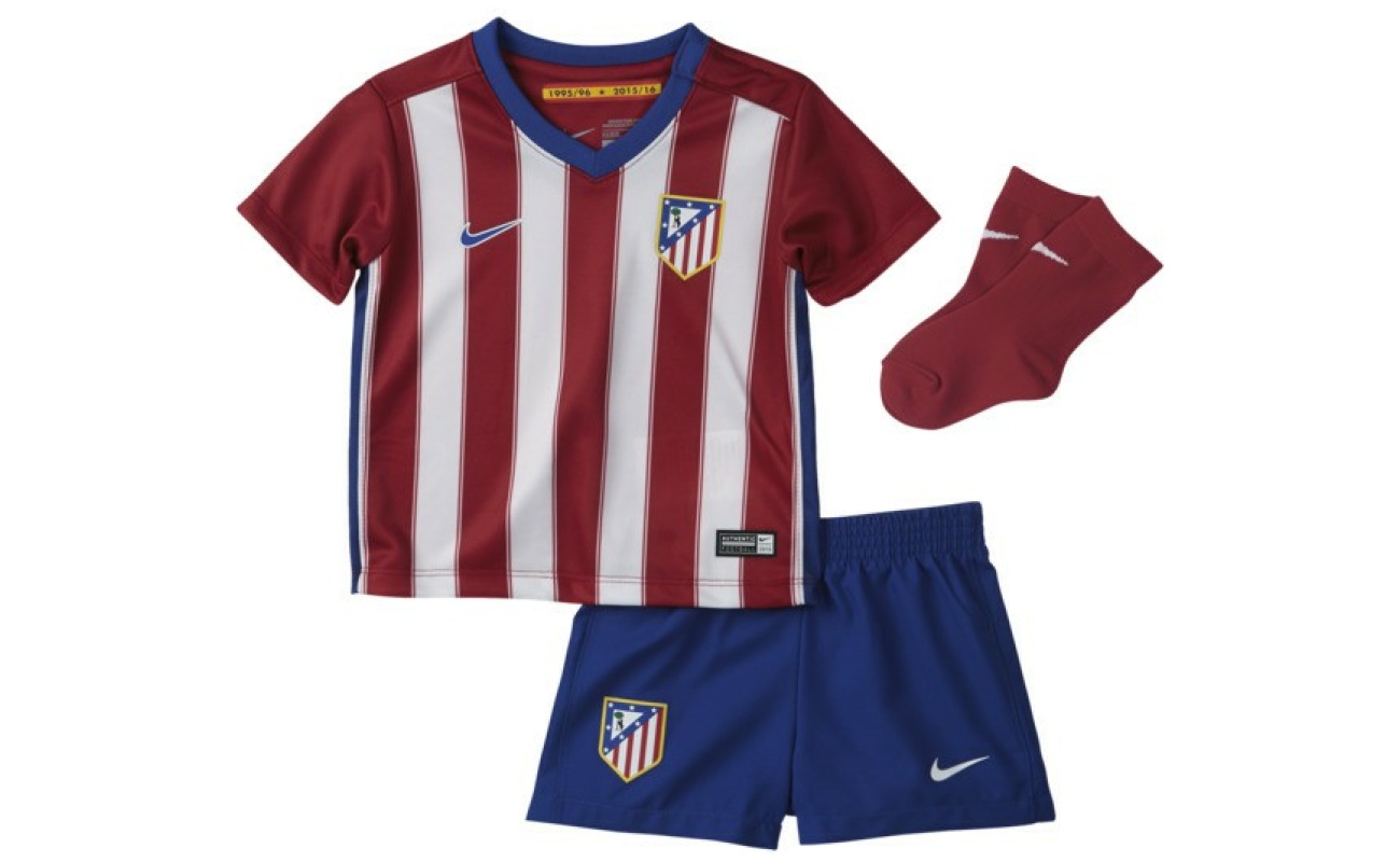 Kit 1 ª 2015/16 Atlético de Madrid Nike