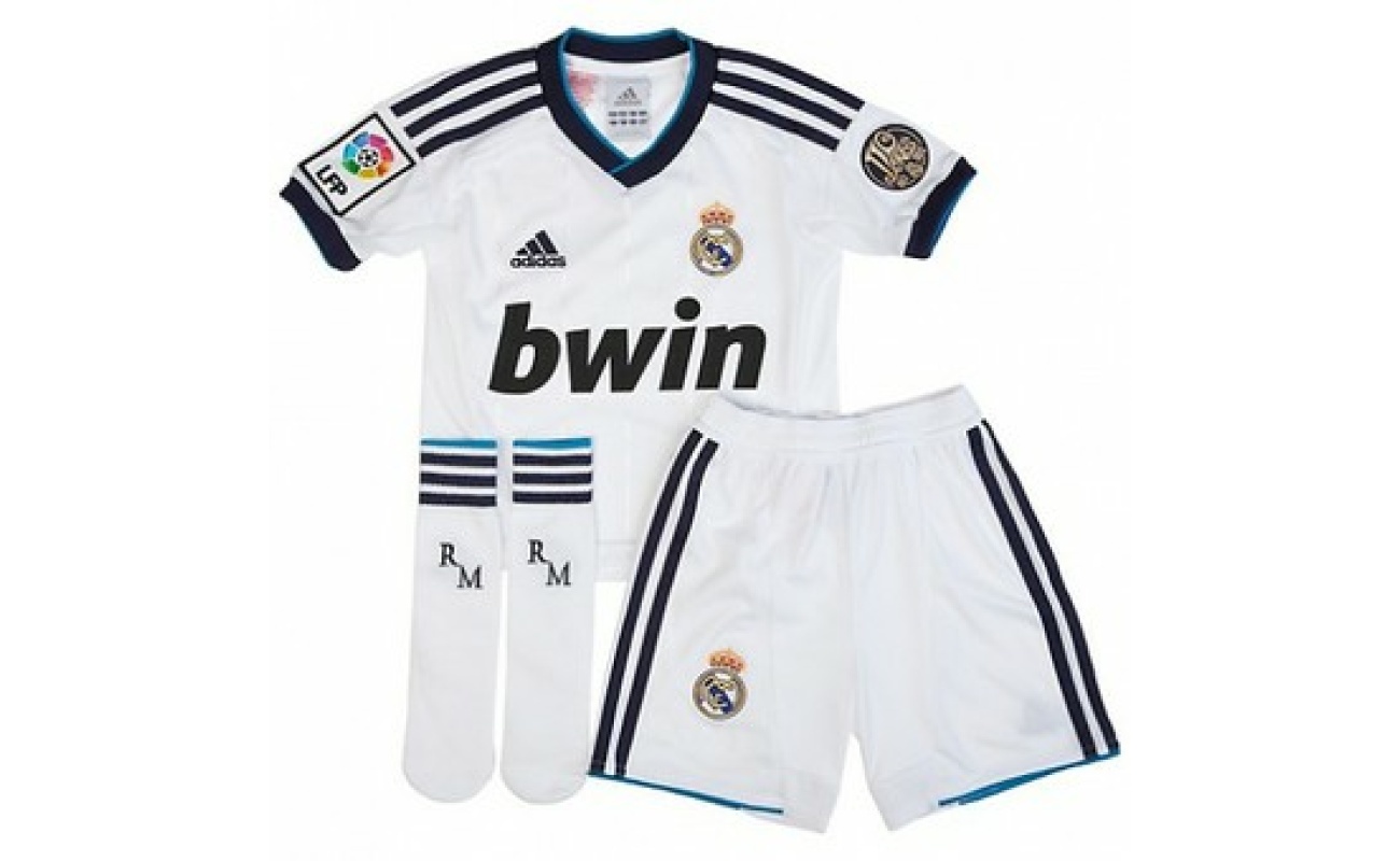 Kit 1ª Jr. 2012/13 Real Madrid CF ADIDAS