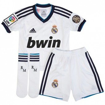 Kit 1ª Jr. 2012/13 Real Madrid CF ADIDAS