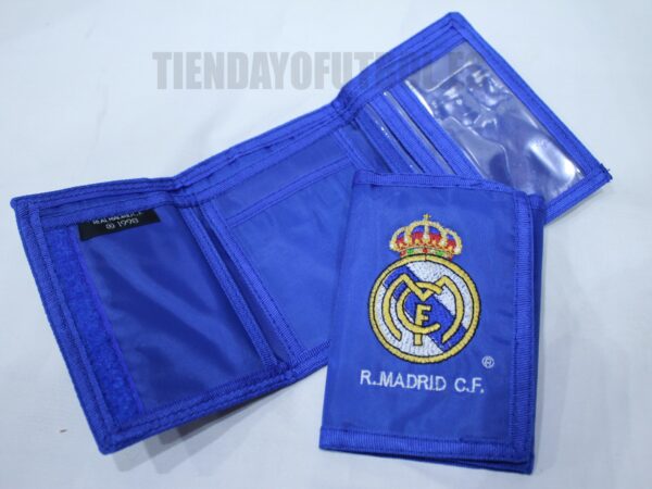 Cartera Azul Real Madrid CF.