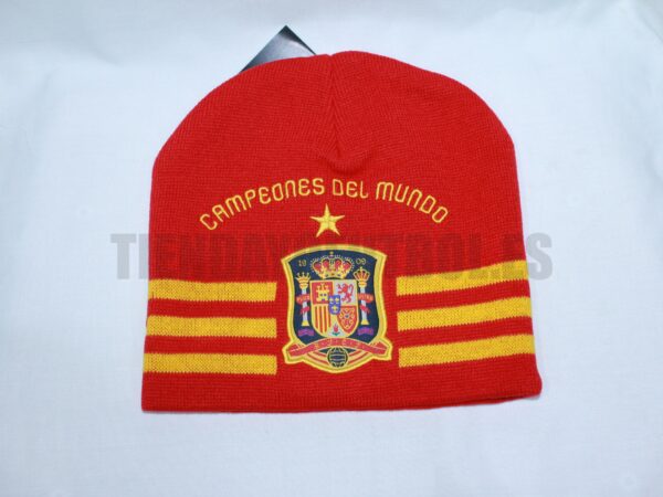 Gorro Lana Selección España Campeón