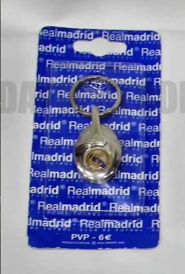 Llavero Plateado Real Madrid CF Lagrima