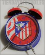 Reloj despertador musical Atletico de Madrid