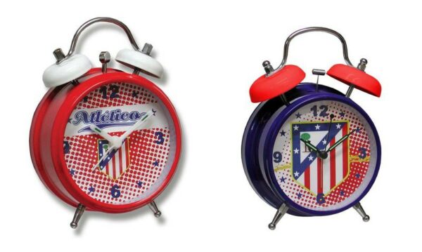 Reloj despertador musical Atletico de Madrid