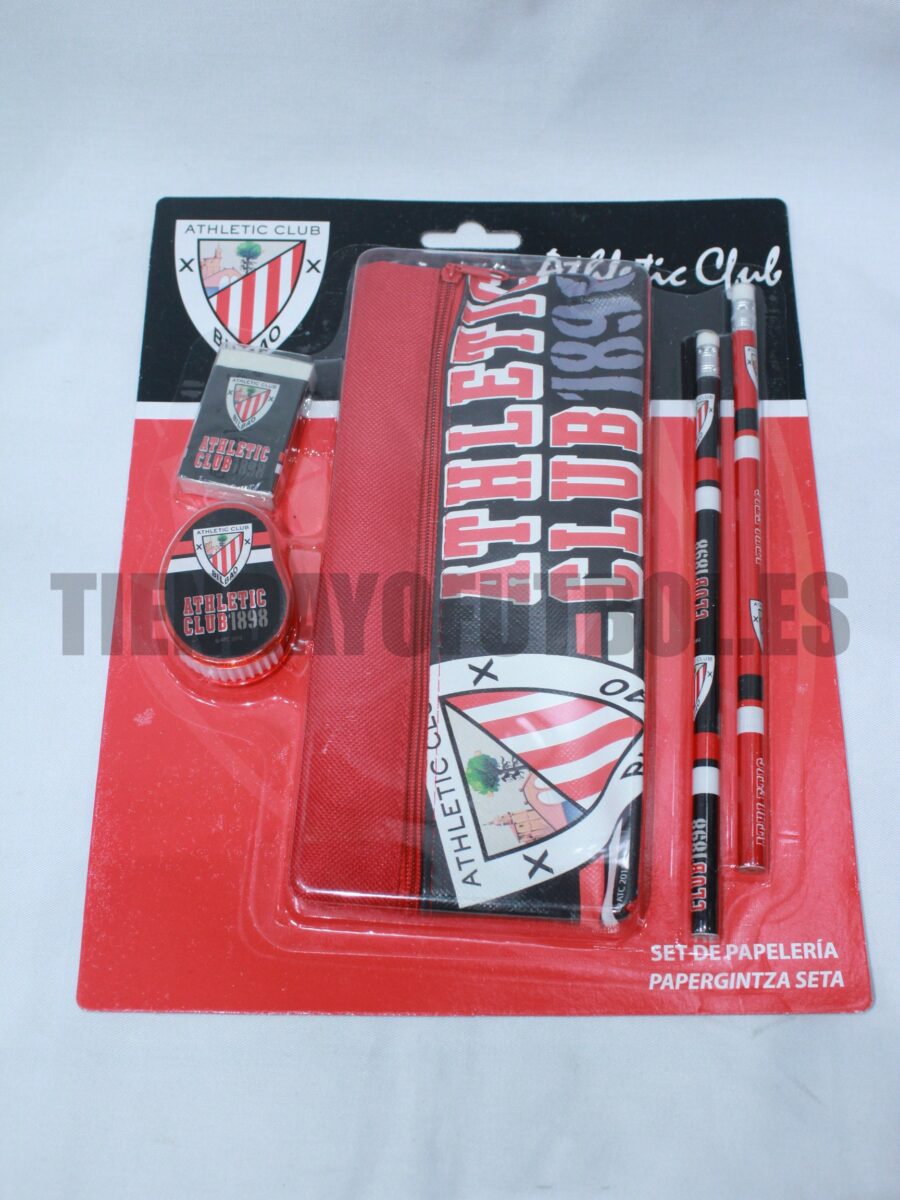 set papeleria Athletic Club bilbao