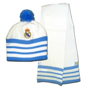 Gorro y Bufanda Real Madrid CF Bebe Adidas