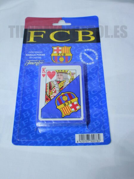 Baraja Poker FC Barcelona