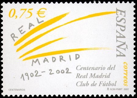 Moneda de plata, Cd, Sellos Centenario Real Madrid CF