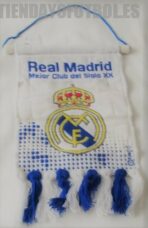 Estandarte pequeño Blanco Real Madrid CF