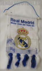 Estandarte pequeño Blanco Real Madrid CF