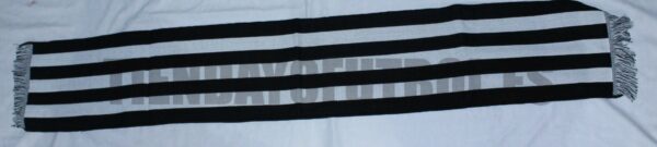 Bufandas sin escudo negra y blanca