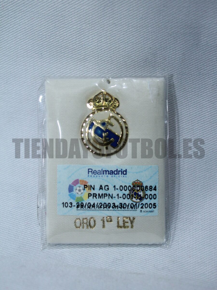 Pin Plata Real Madrid CF