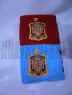 Muñequeras Selección españa Adidas roja y azul