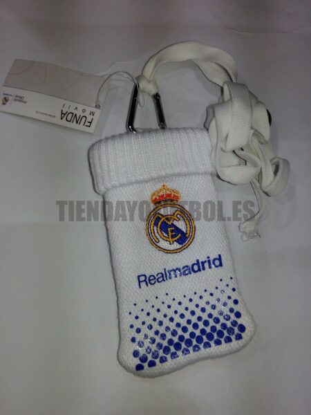 Funda de movil Real Madrid Blanca