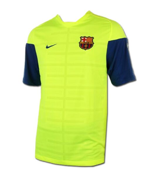 Camiseta Entrenamiento amarilla FC Barcelona Nike