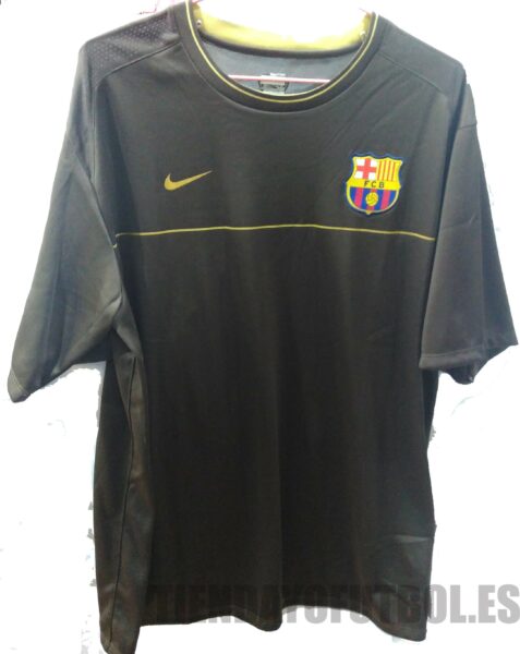 Camiseta Entrenamiento. FC Barcelona Nike marrón