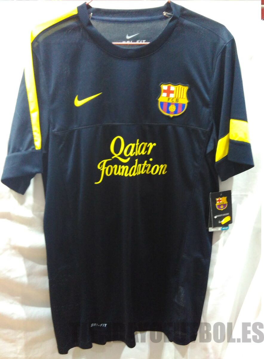 Camiseta Entrenamiento negra FC Barcelona Nike