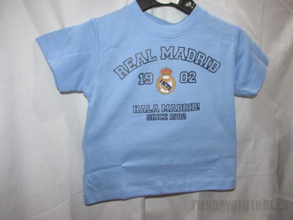 Camiseta Algodón bebe Real Madrid CF