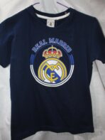 Camiseta Algodón azul Jr. Real Madrid CF