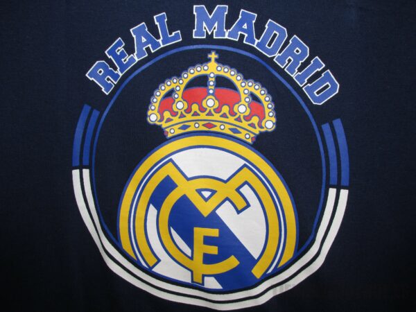 Camiseta Algodón azul Jr. Real Madrid CF