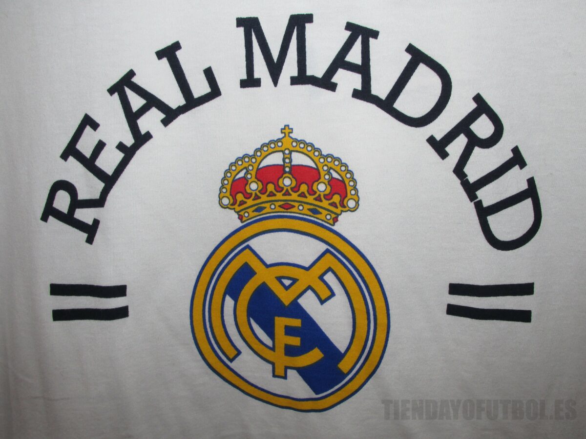 Camiseta Algodón blanca Jr. Real Madrid CF