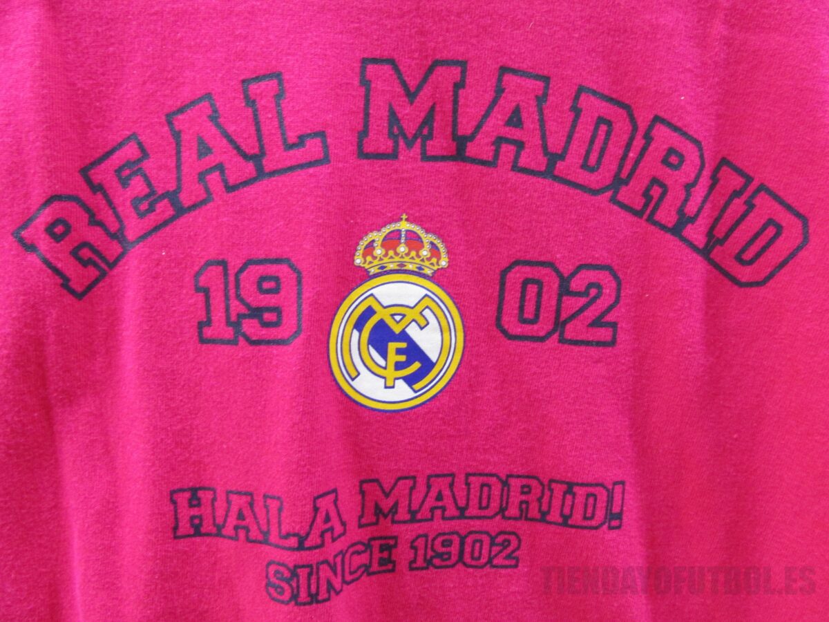 Camiseta Algodón Fusia Jr. Real Madrid CF