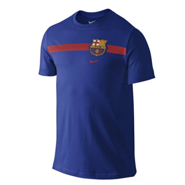 Camiseta Algodón FC Barcelona Nike Azul