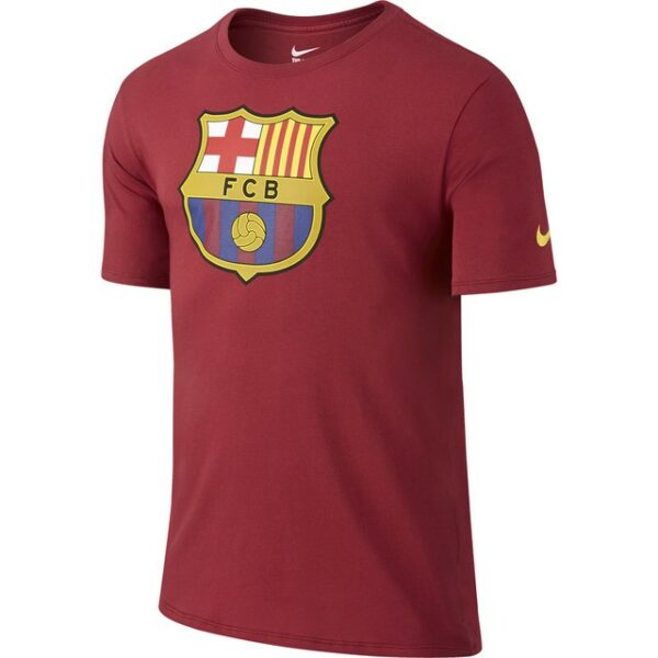 Camiseta Algodón FC Barcelona Nike granate