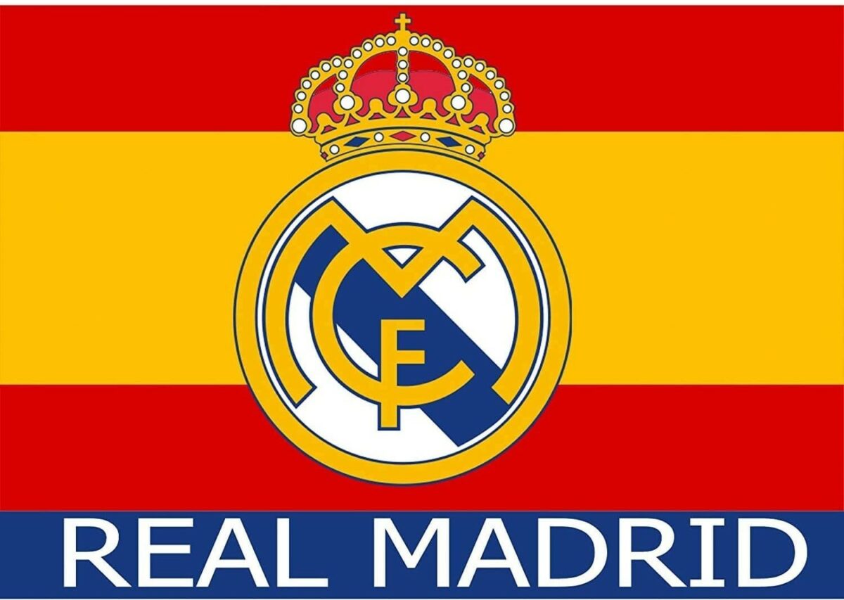 Bandera oficial Real Madrid CF España