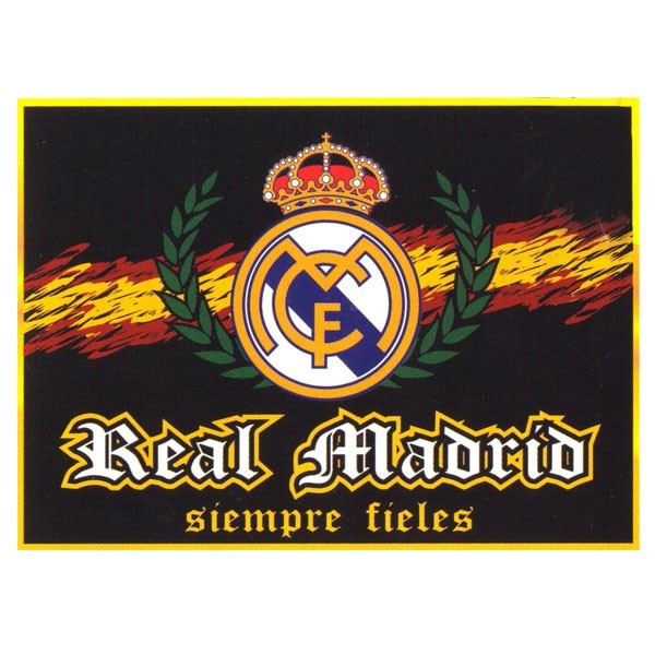 Bandera oficial Real Madrid CF Siempre fieles - Tienda Yo Futbol