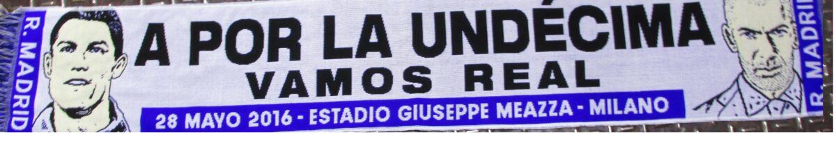 Bufanda final de Champión "A POR LA UNDÉCIMA"