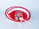 Conjunto oficial Vajilla infantil 3 piezas Atletico Madrid set microondas