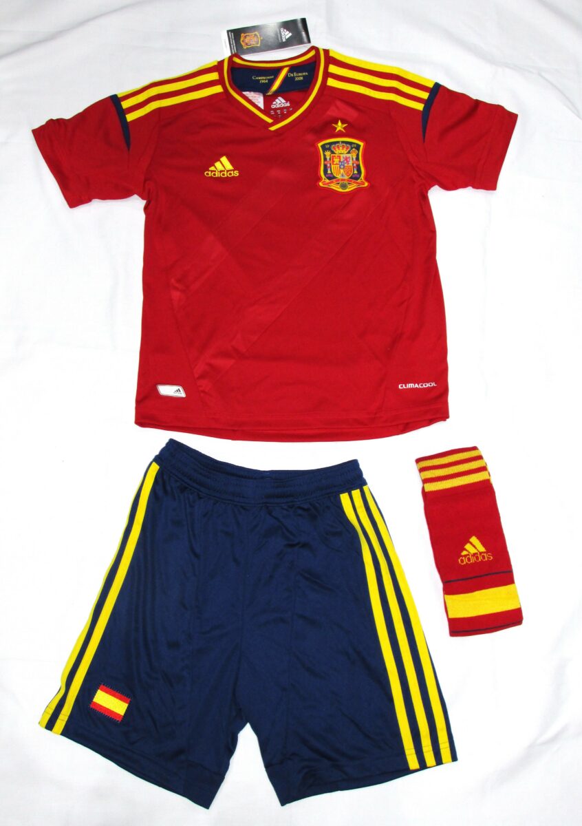 Mini Kit Rojo Selección España Eurocopa 2012 Adidas