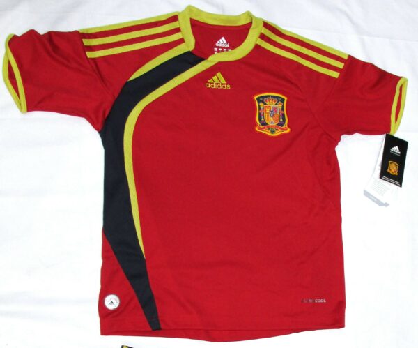 Camiseta oficial roja niño Selección España Adidas