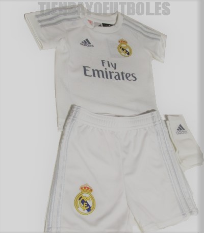 Kit 1ª bebe 2015-16 Real Madrid CF ADIDAS