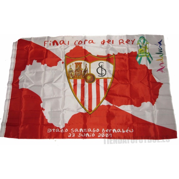 Bandera Oficial del Sevilla COPA DEL REY
