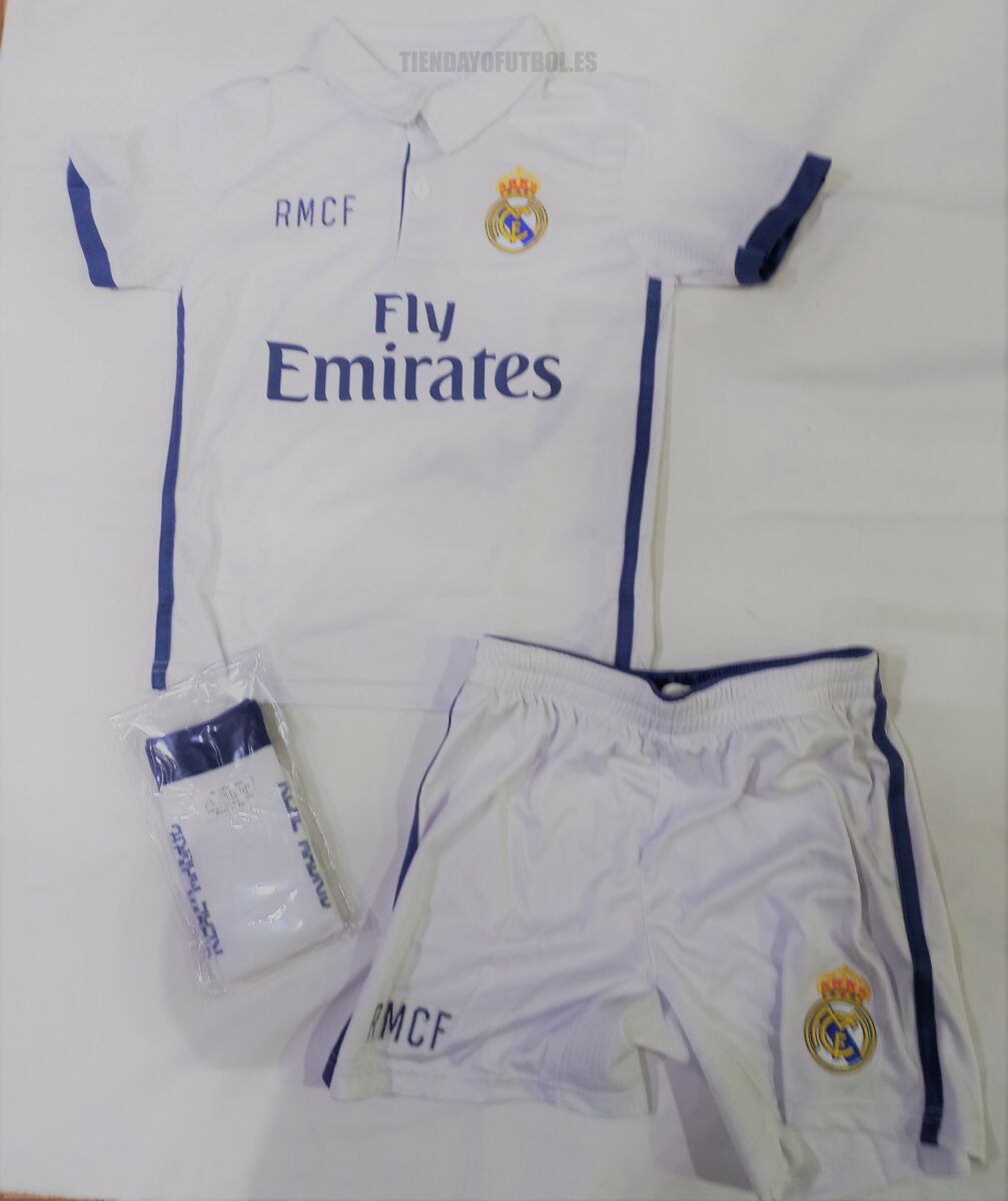 Mini Kit 1ª 2016/17 Real Madrid CF