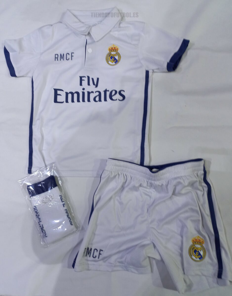 Mini Kit 1ª 2016/17 Real Madrid CF