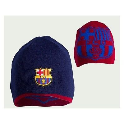 Gorro Lana Reversible FC Barcelona JR: