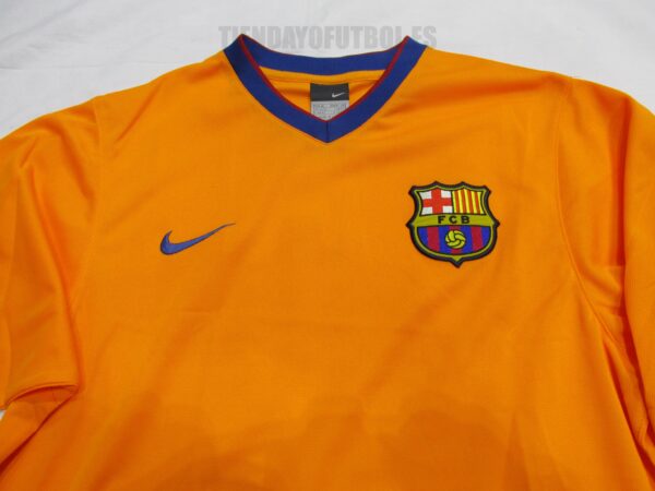 Camiseta 2ª FC Barcelona Economica naranja Nike