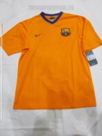 Camiseta 2ª FC Barcelona Economica naranja Nike