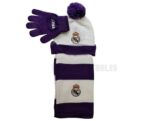 Gorro y Bufanda guantes oficiales Real Madrid CF Bebe