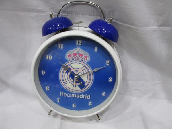 Reloj Despertador campanas Real Madrid CF