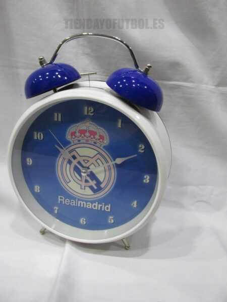 Reloj Despertador campanas Real Madrid CF