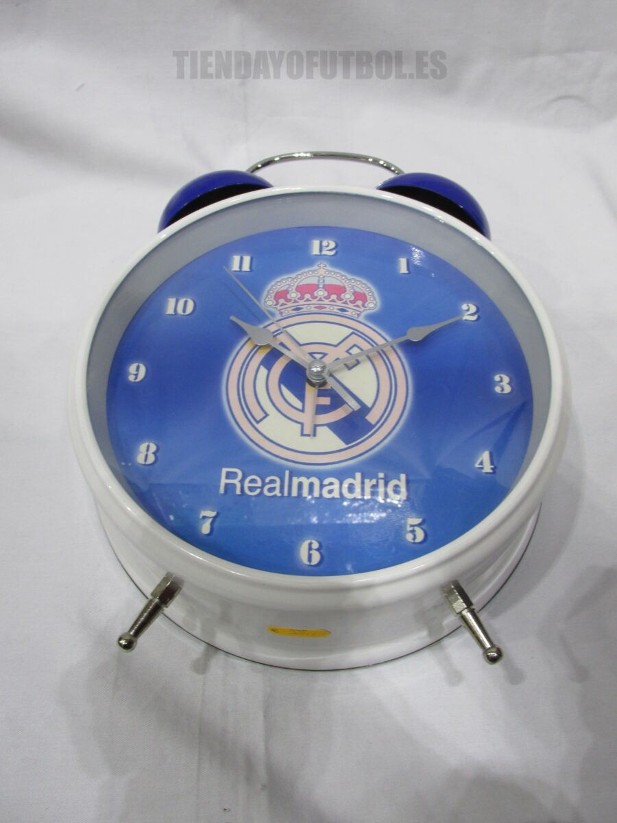 Reloj Despertador campanas Real Madrid CF