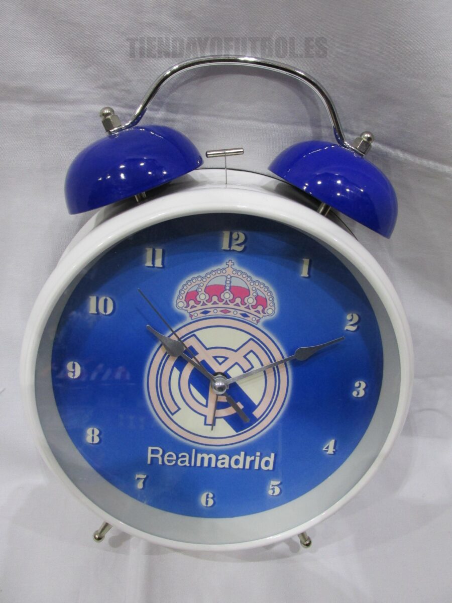 Reloj Despertador campanas Real Madrid CF